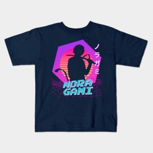 Noragami - Vaporwave Kids T-Shirt